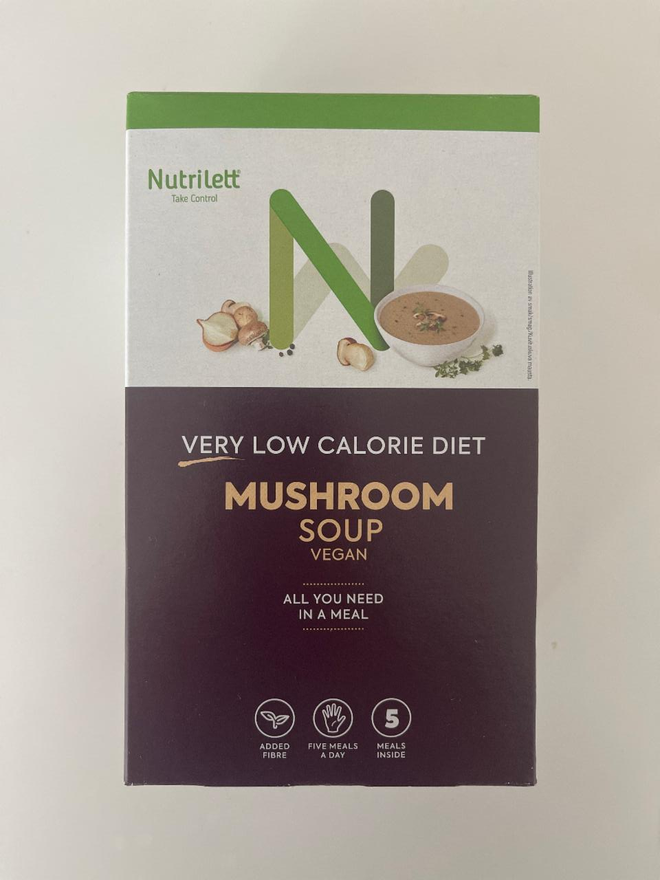 Фото - Суп для снижения веса vegan mushroom soup Nutrilett