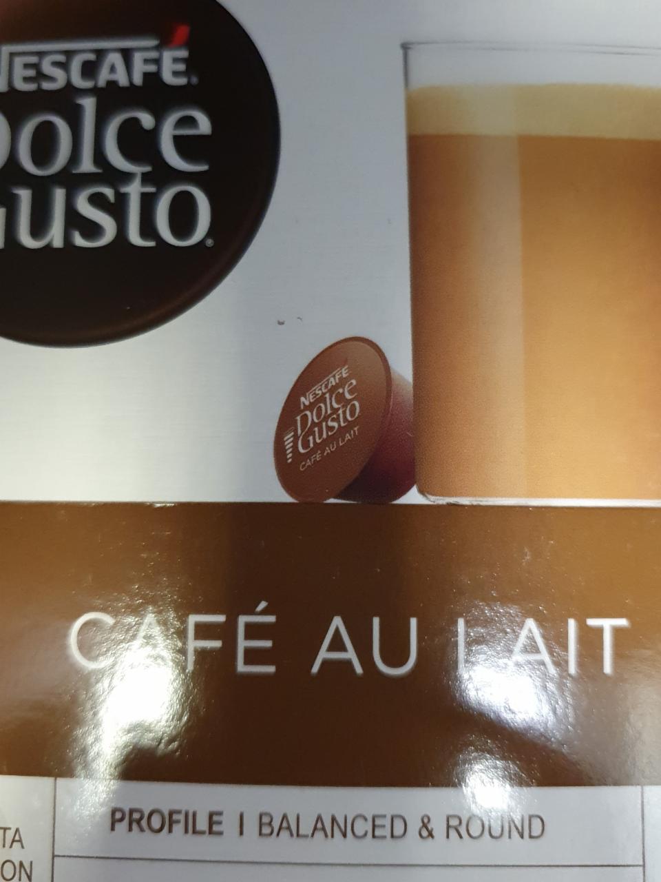 Фото - Капсулы Dolce Gusto cafe au lait Nescafé