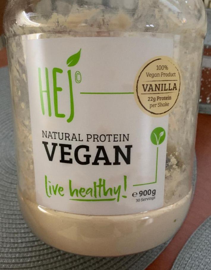 Фото - Natural Protein Vegan Vanilla Hej
