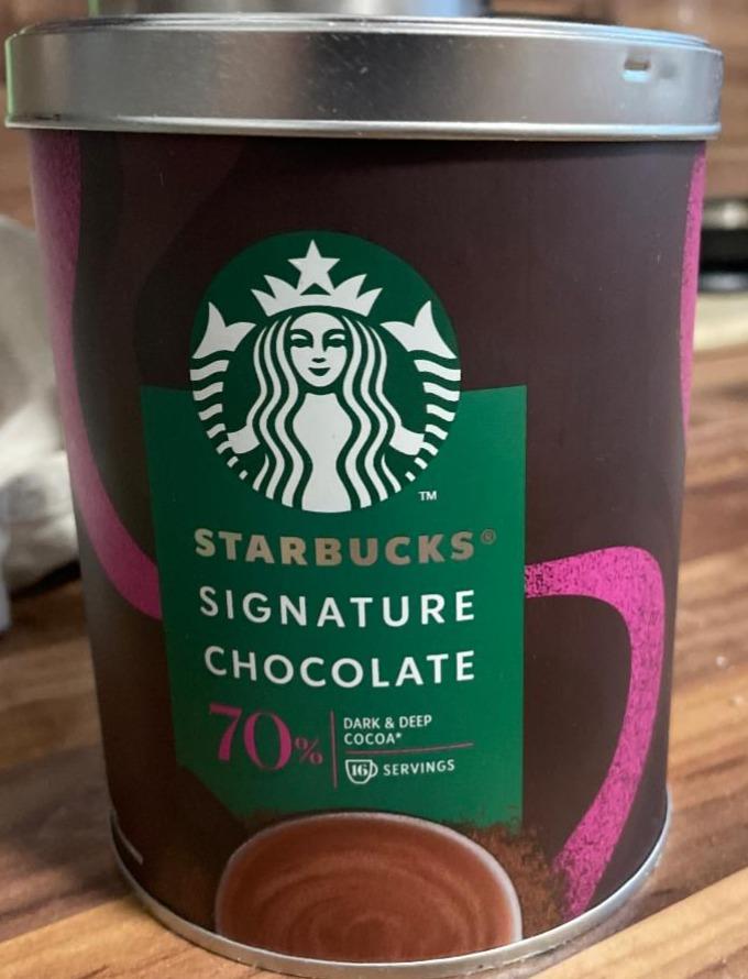 Фото - Chocolate 70% какао Starbucks