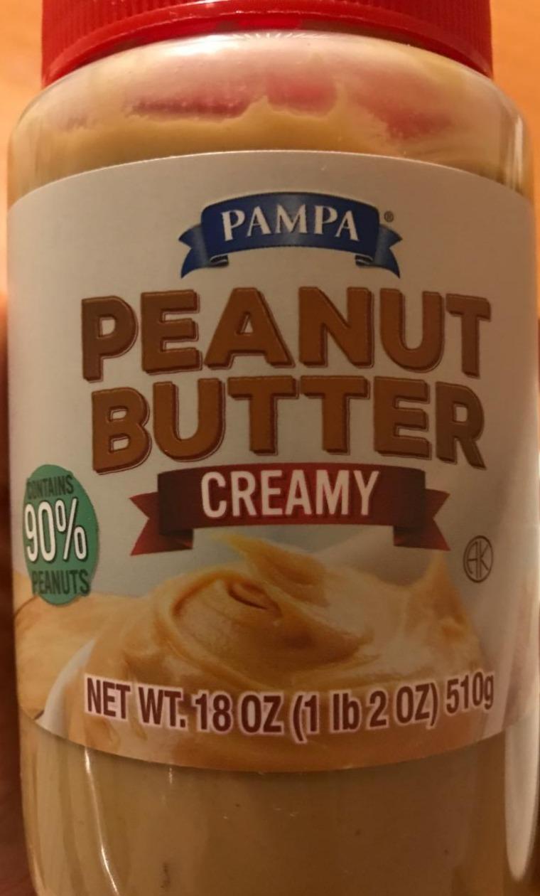 Фото - Паста арахисовая Peanut Butter Creamy Pampa