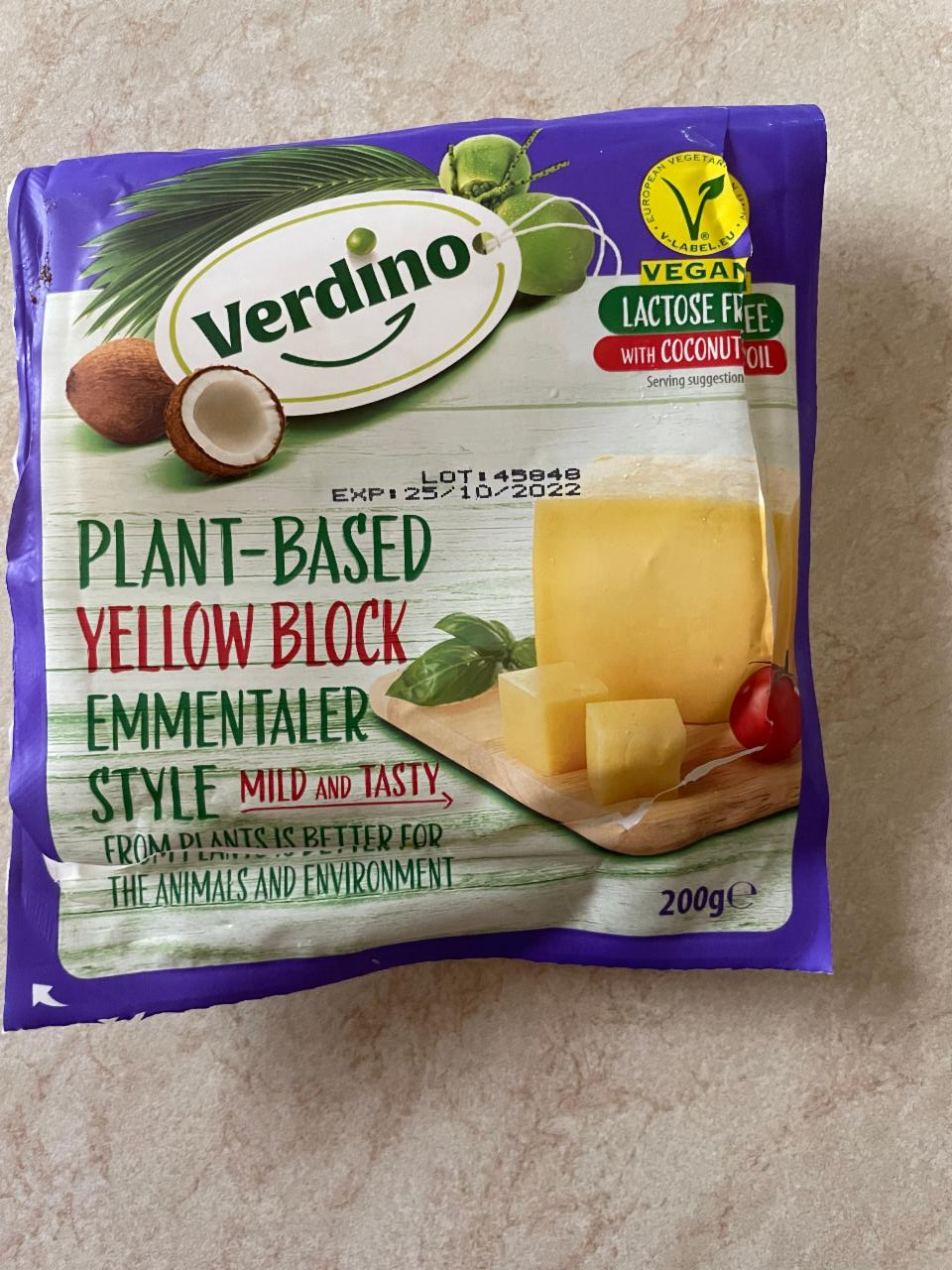 Фото - vegan сыр веганский Verdino