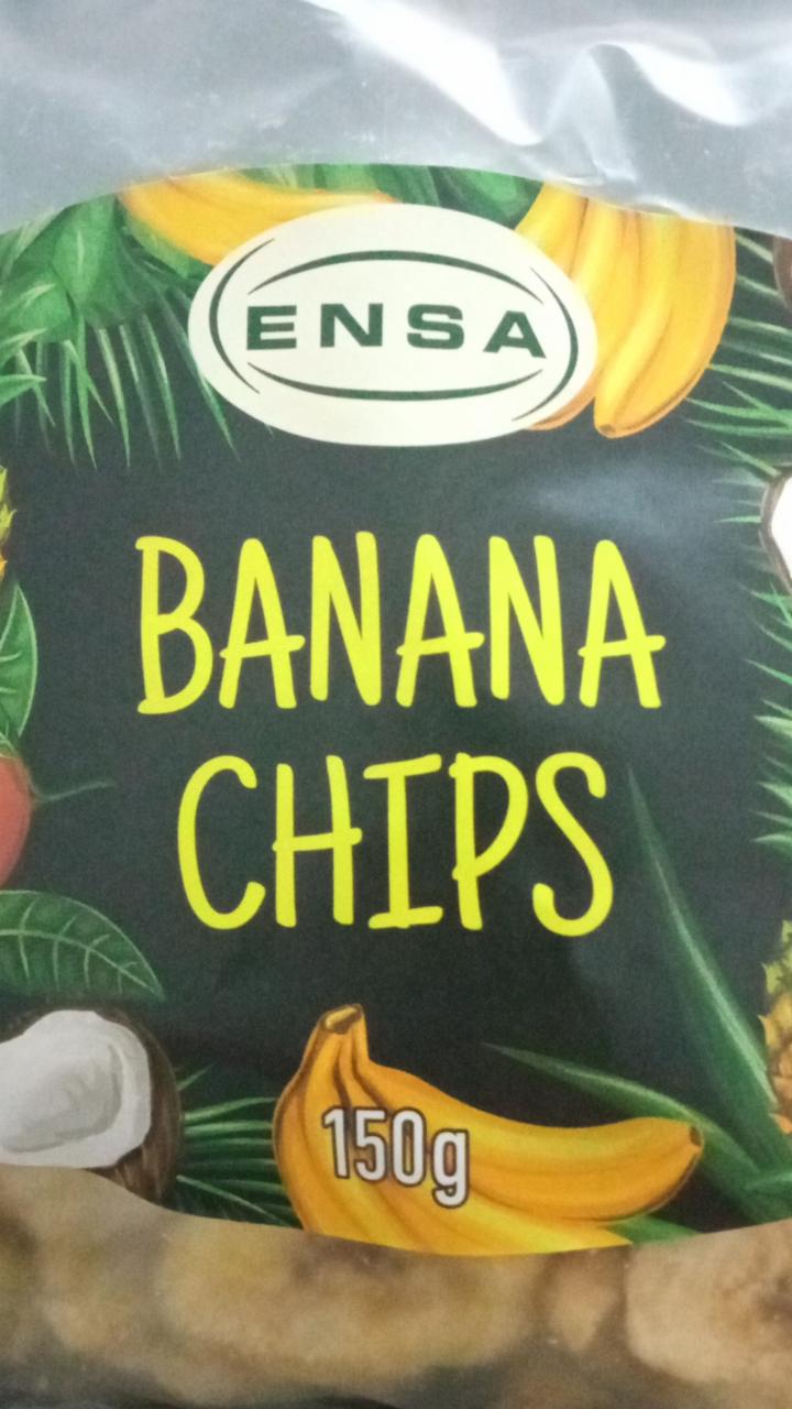Фото - Банановые чипсы Ensa