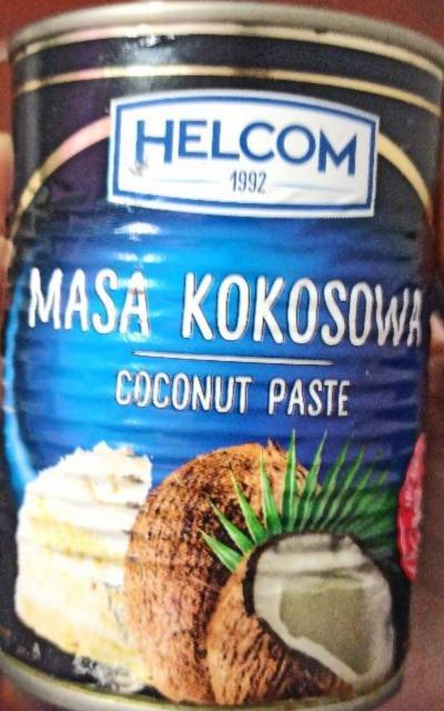 Фото - кокосовая масса паста Kokosowa Masa Helcom Польща