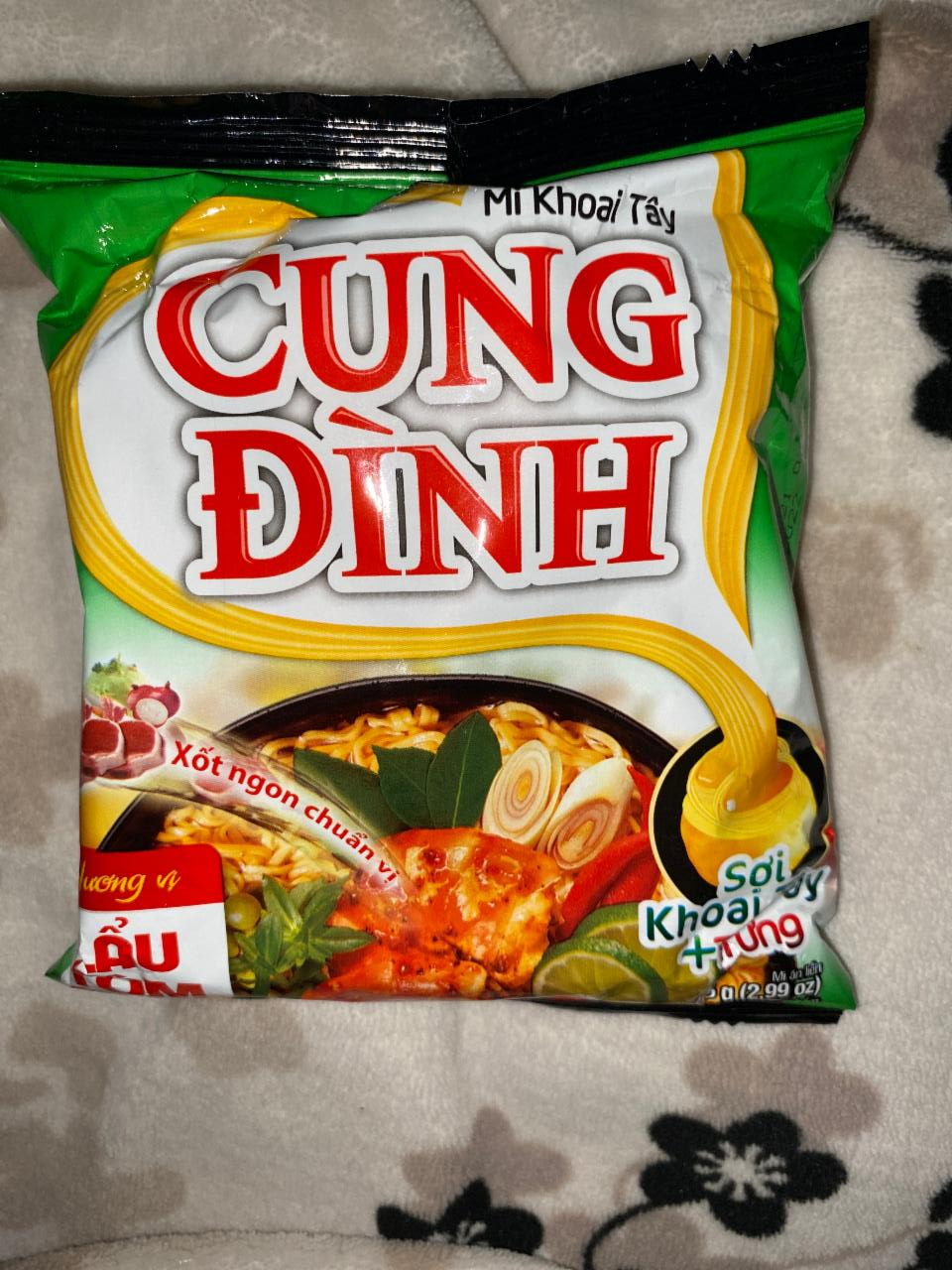 Фото - лапша быстрого приготовления креветка Cung Dinh