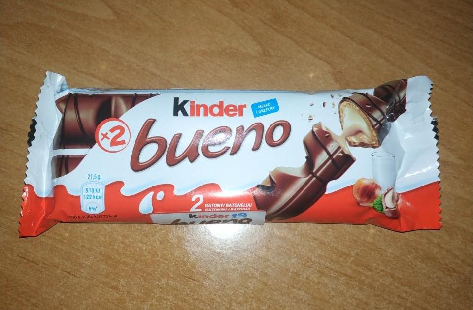 Фото - Шоколадный батончик Bueno Kinder