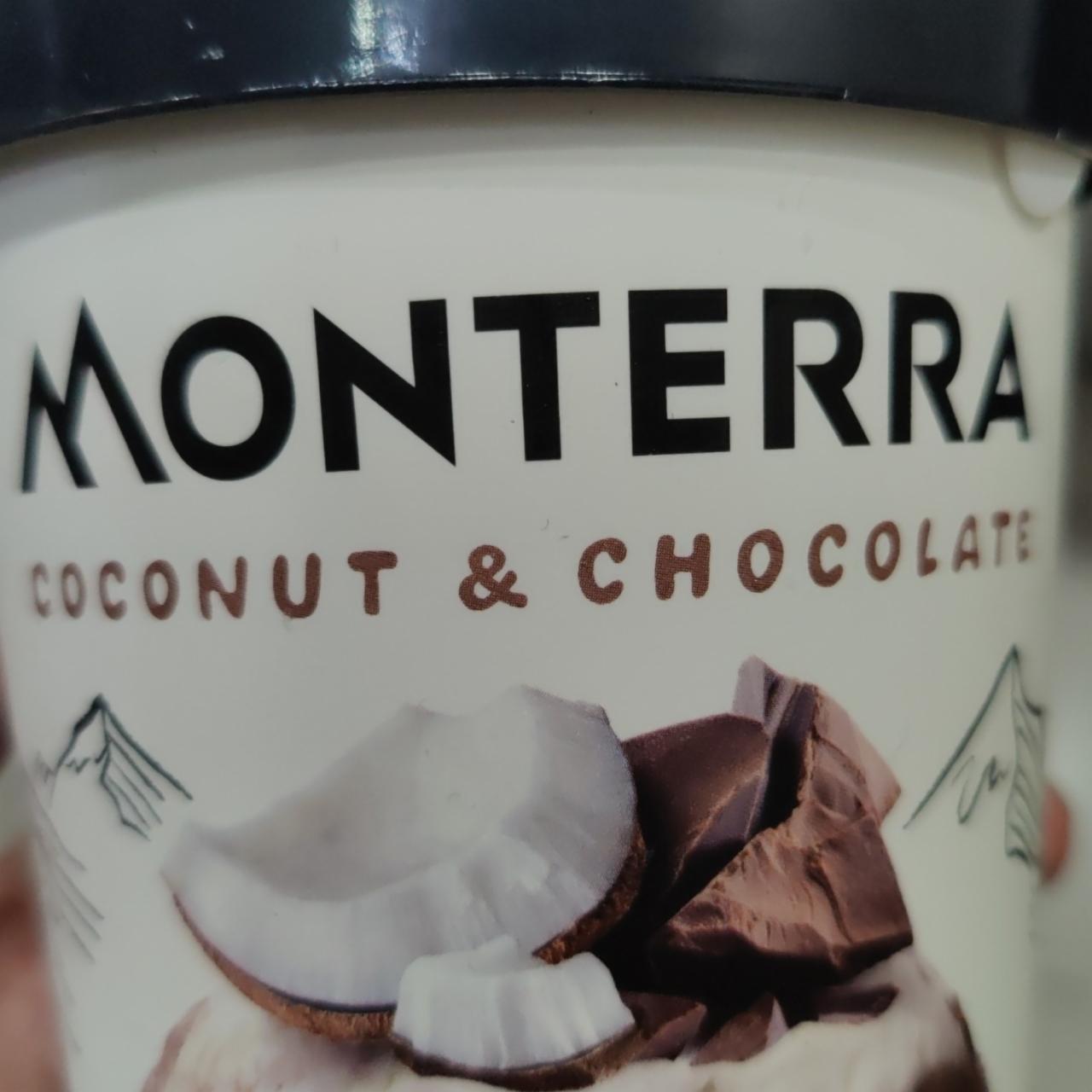 Фото - Мороженое сливочное Coconut & Chocolate Monterra