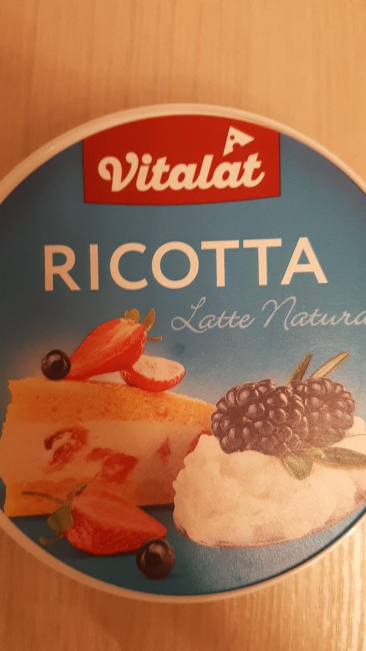 Фото - сыр 40% Ricotta Рикотта Vitalat