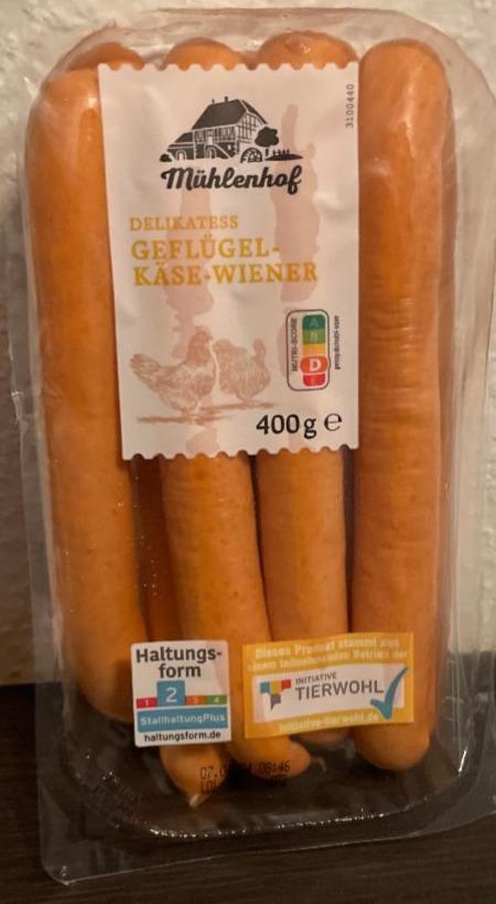 Фото - Сосиски Delikatess Geflügel-Käse-Wiener Mühlenhof