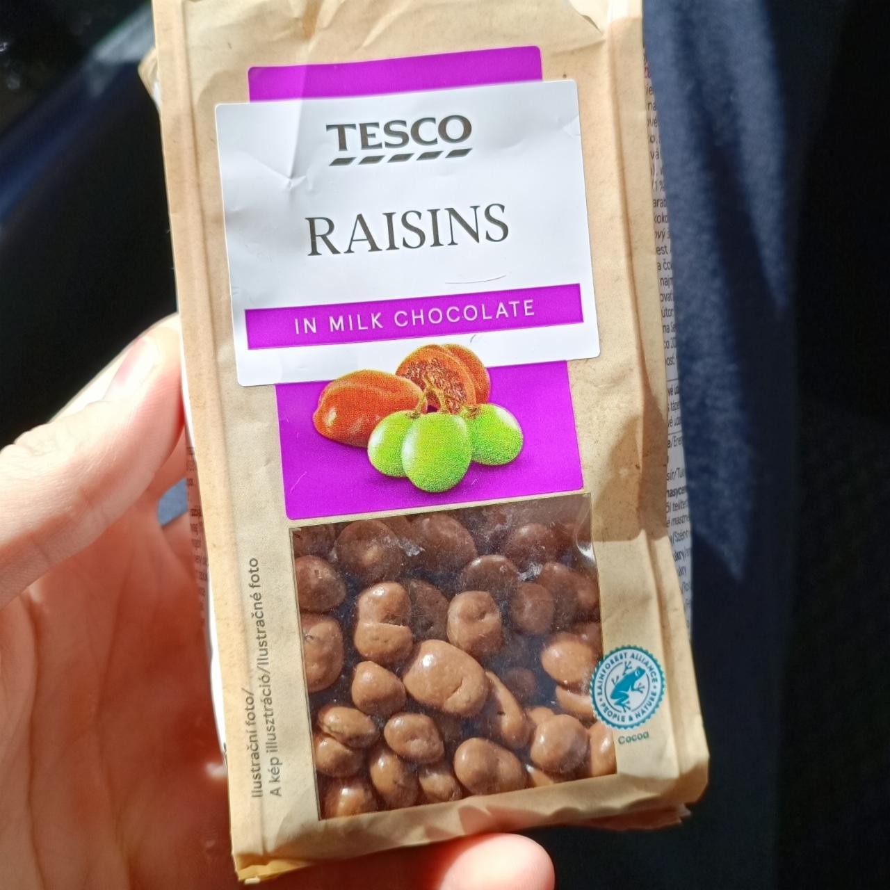 Фото - Изюм в молочном шоколаде Milk Chocolate Raisins Tesco