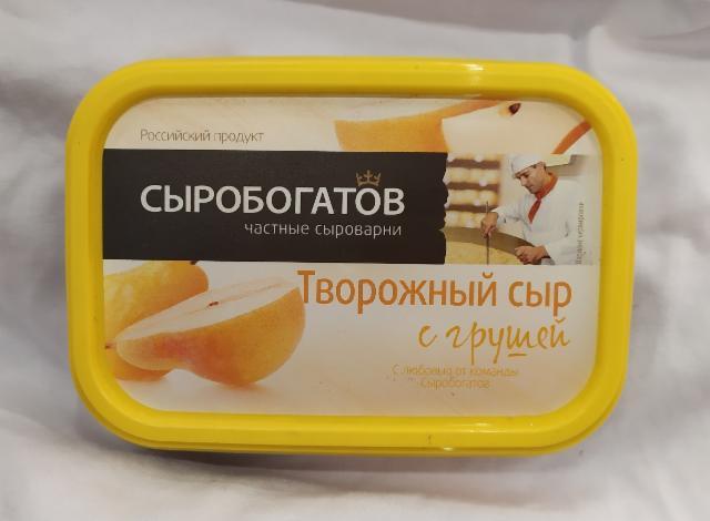 Фото - Творожный сыр 'Сыробогатов' с грушей