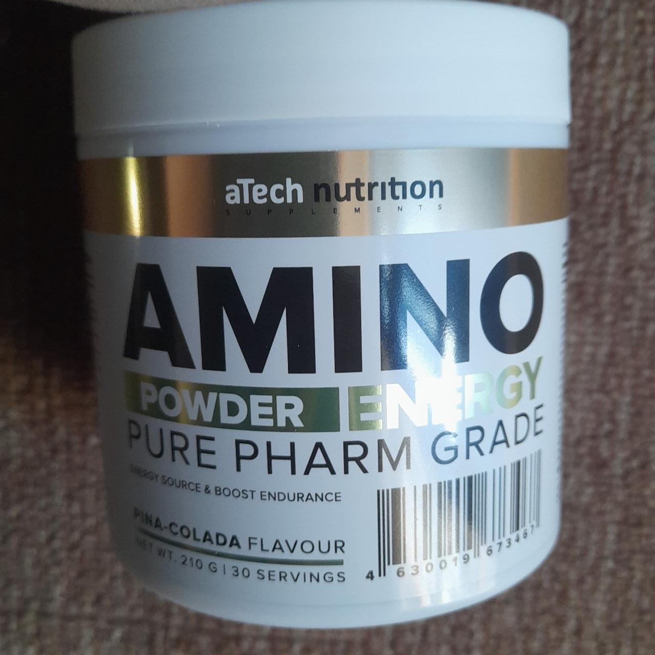 Фото - Предтрен amino energya Atech nutrition
