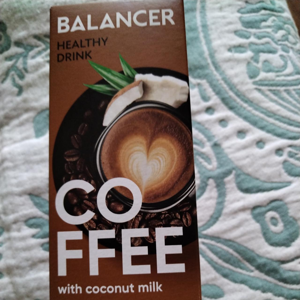Фото - напиток сухой кофейный растворимый кофе на кокосовом молоке BALANCER