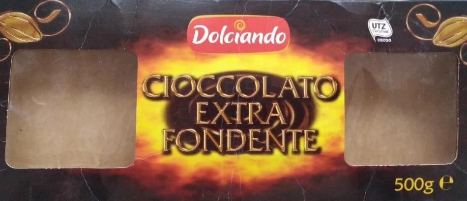 Фото - Шоколад черный Cioccolato Extra Fondente Dolciando
