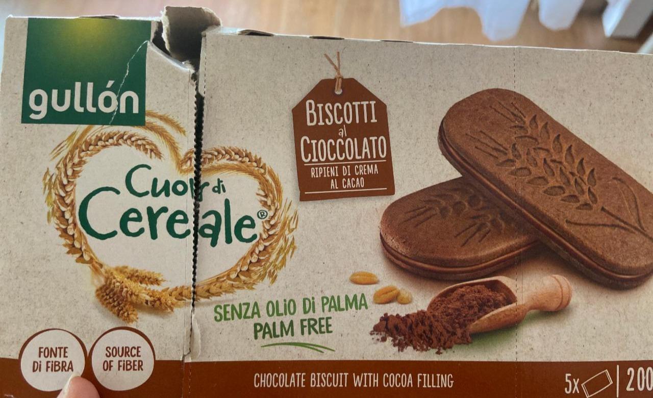 Фото - Печенье Doble Cacao шоколадное Gullon