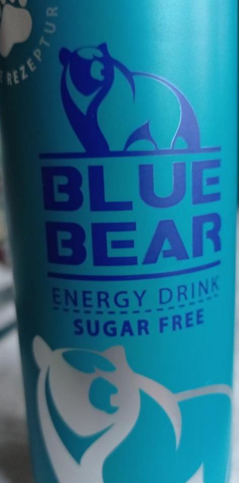 Фото - Sugar Free энергетический напиток Blue Bear