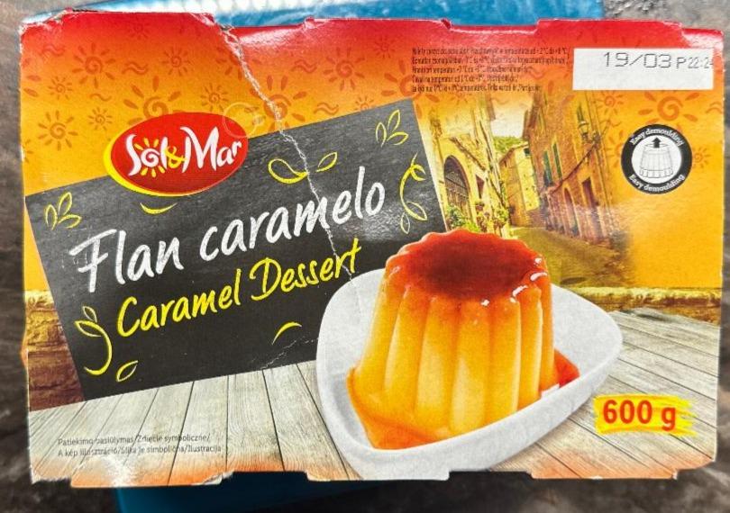 Фото - Пудинг йогурт карамель Flan caramelo Caramel Dessert Sol&Mar