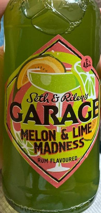 Фото - Напиток пивной 4.6% со вкусом дыни и лайма Melon & Lime Garage Seth & Riley's Garage