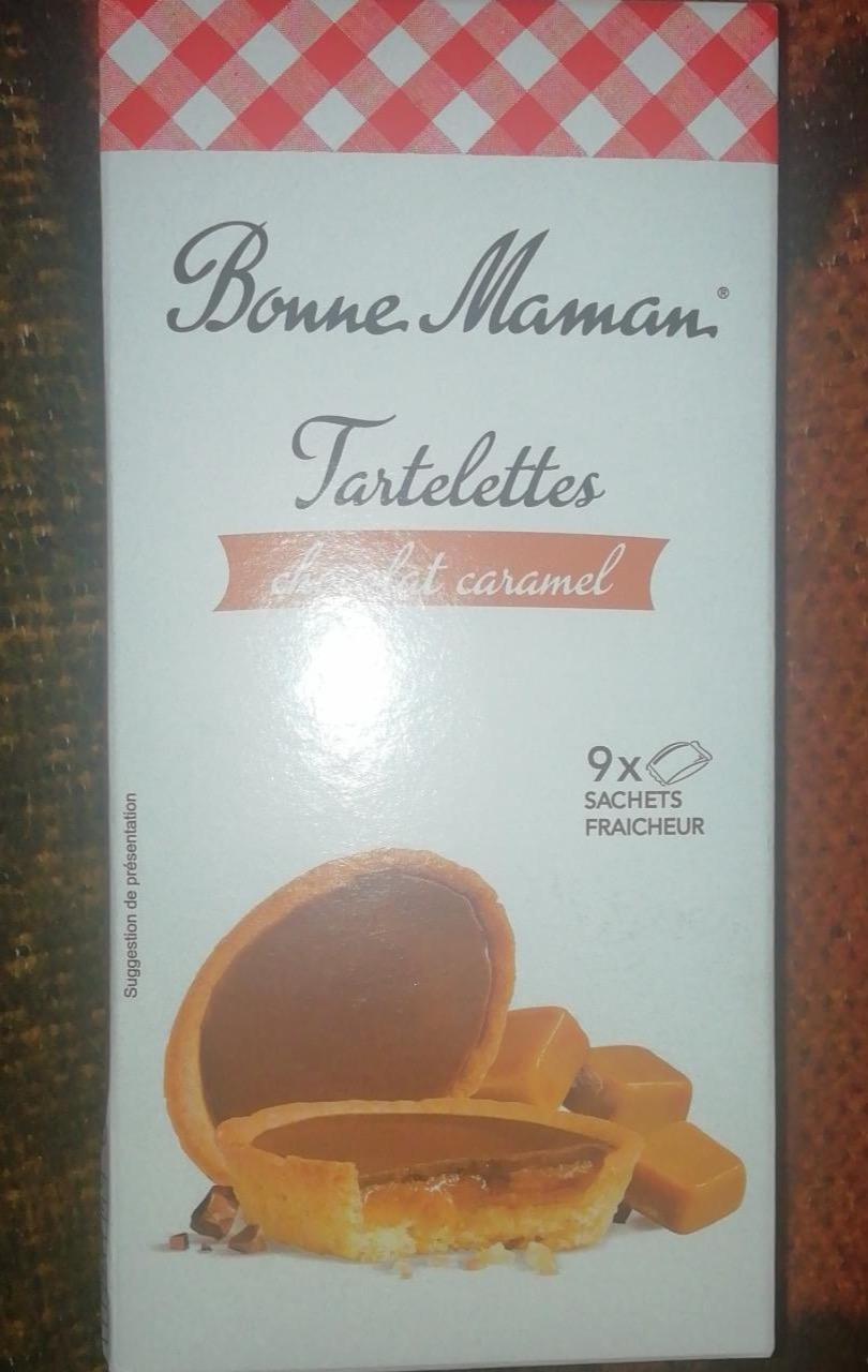 Фото - Bonne Maman Tartelettes chocolat caramel 