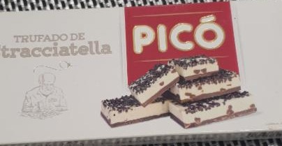 Фото - белая шоколадка с каплями темного шоколада Pico