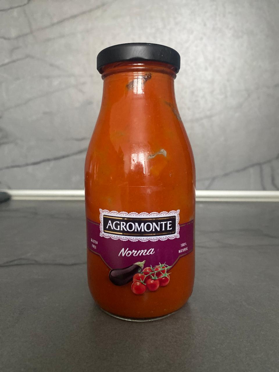 Фото - Соус томатный Cherry Tomato Norma с баклажанами Agromonte