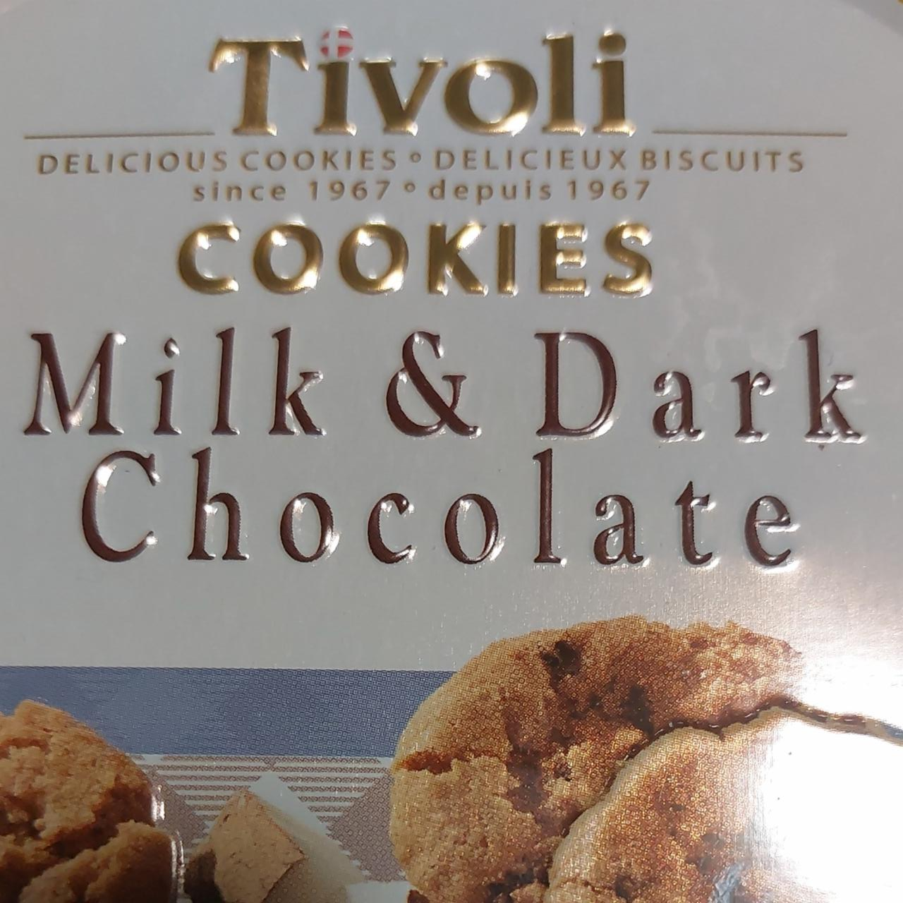 Фото - Печенье Milk&Dark Chocolate Тіvoli Jacobsens