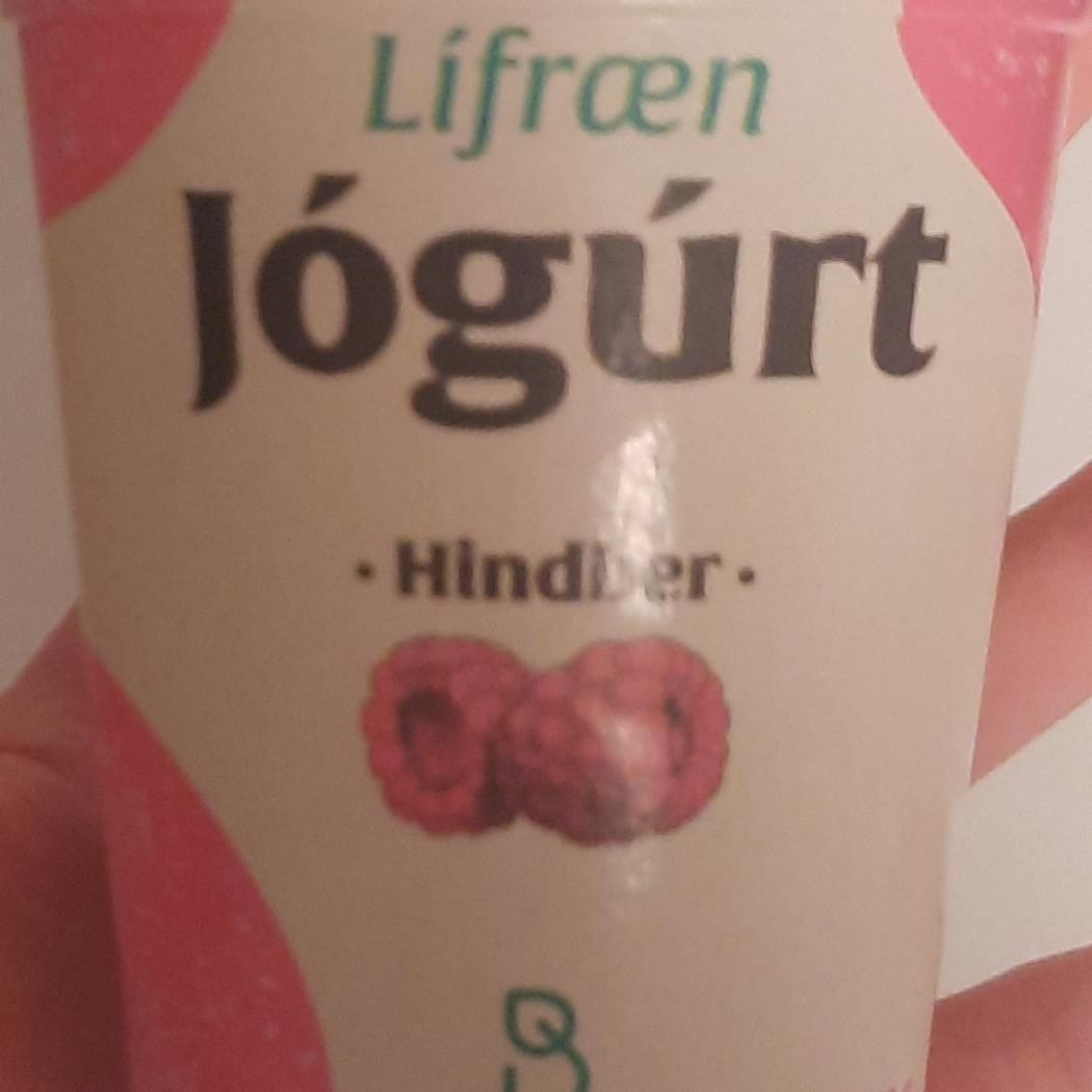 Фото - малиновый йогурт biobu Lífræn