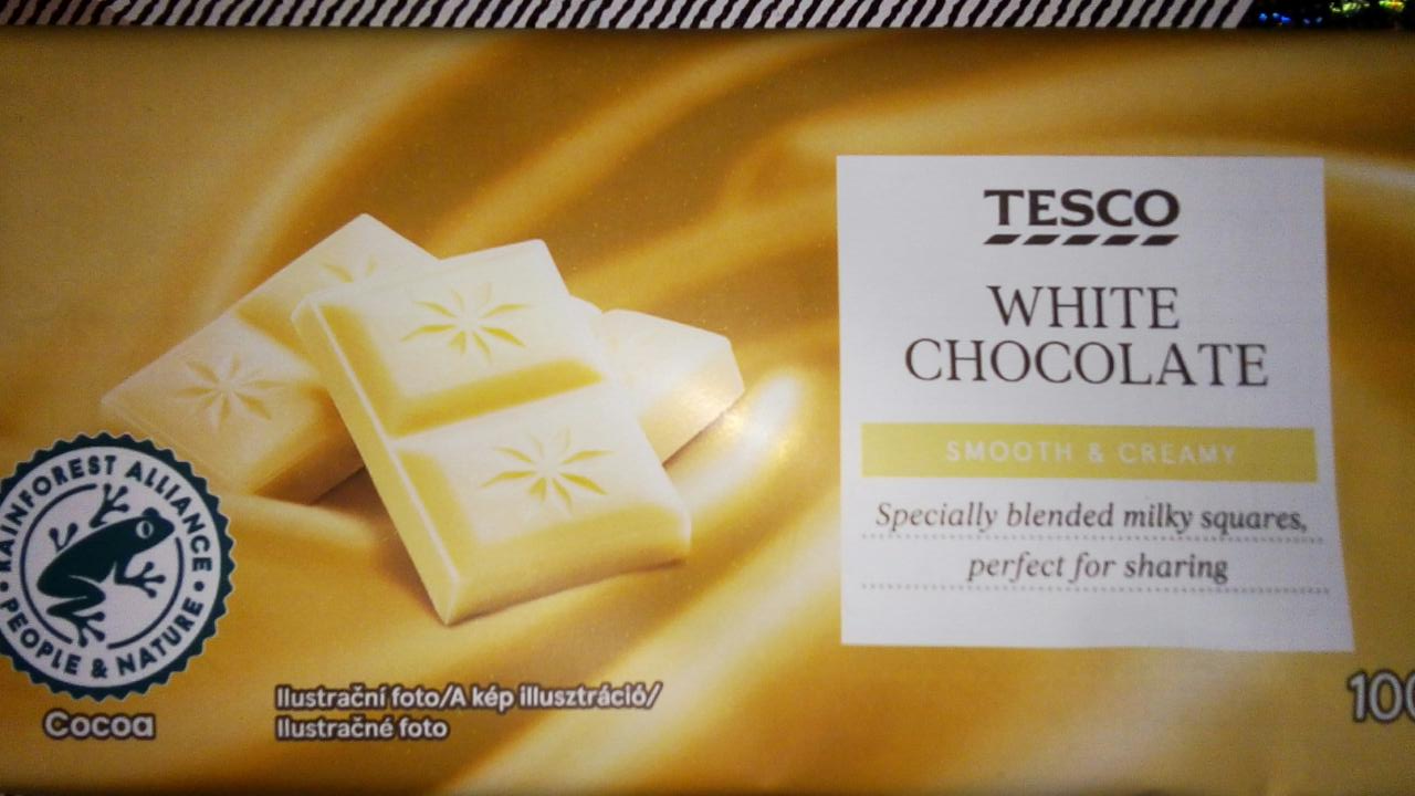 Фото - белый шоколад Tesco
