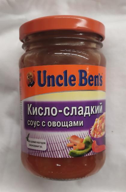 Фото - Соус кисло-сладкий с овощами Uncle Ben's Анкл Бенс