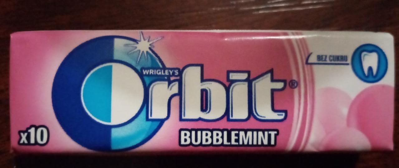 Фото - Жевательная резинка bubblemint белоснежный Orbit Орбит