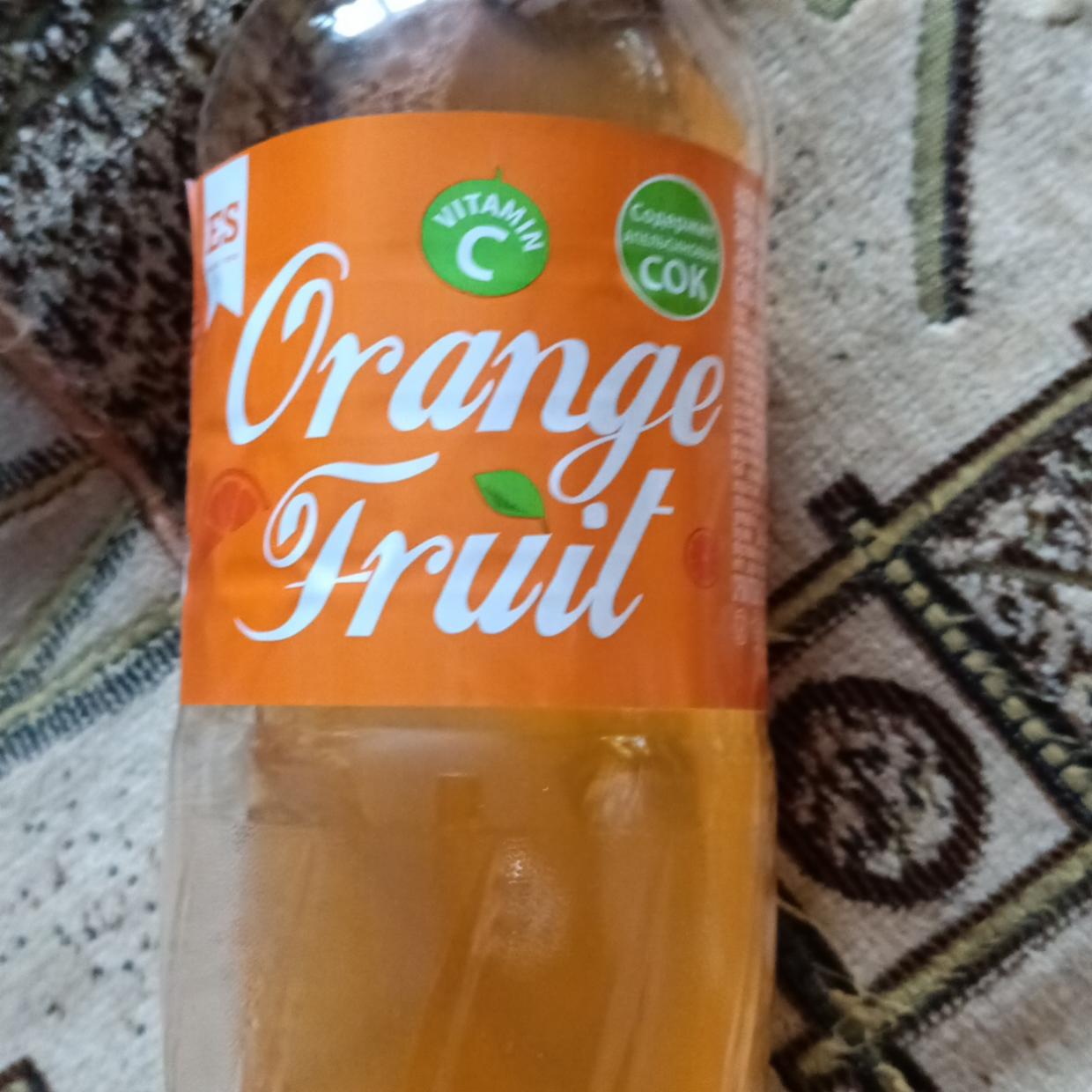 Фото - напиток газированный апельсиновый Orange Fruit