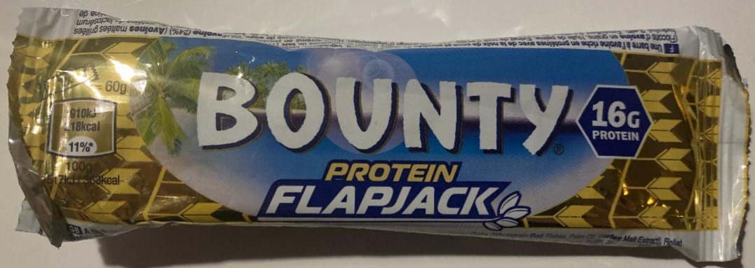 Фото - Батончик protein Flapjack Bounty (Баунти)