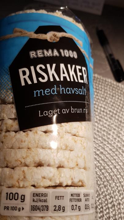 Фото - рисовые хлебцы Riskaker Rema 1000