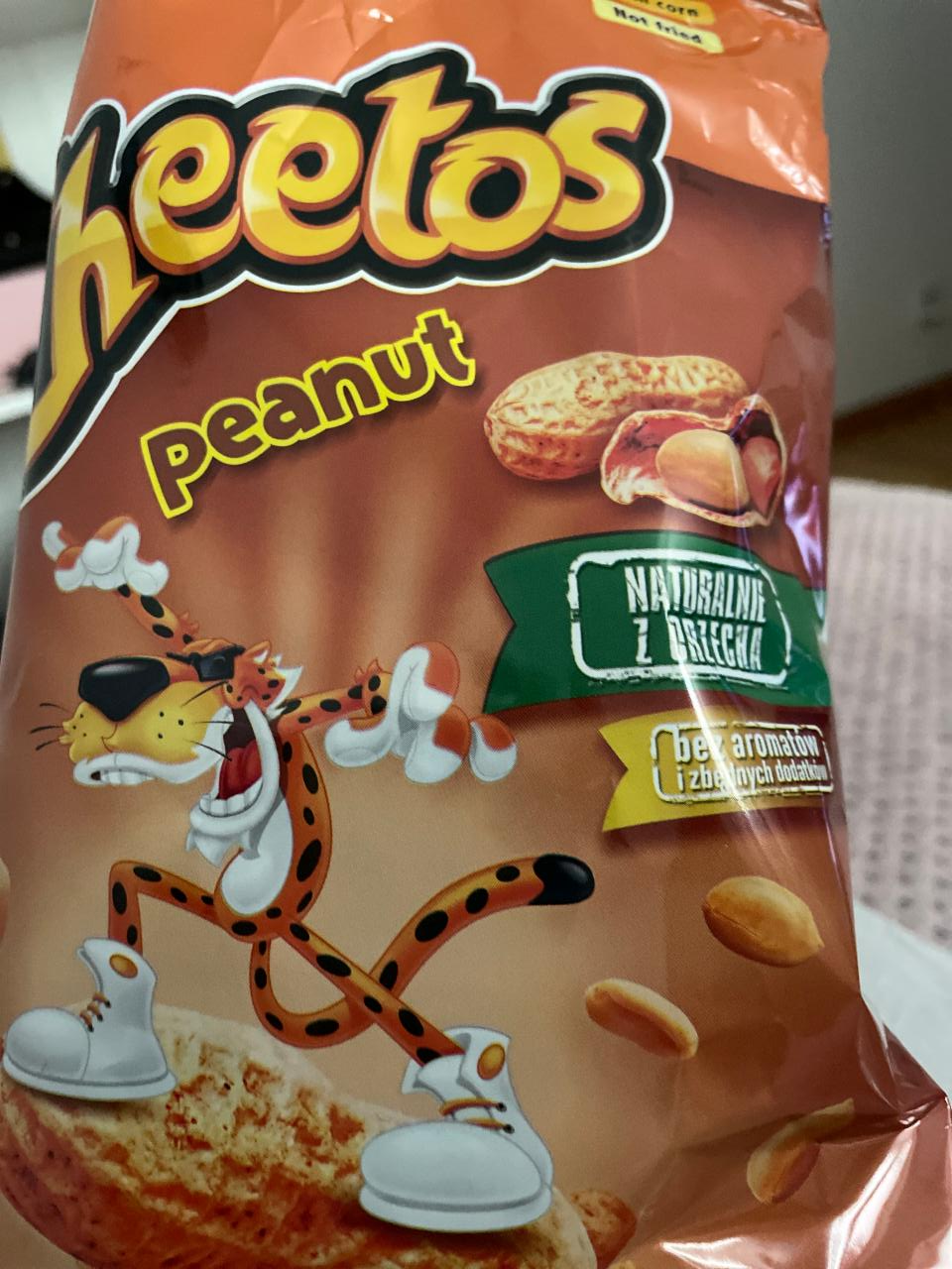 Фото - чипсы кукурузные со вкусом арахиса Cheetos