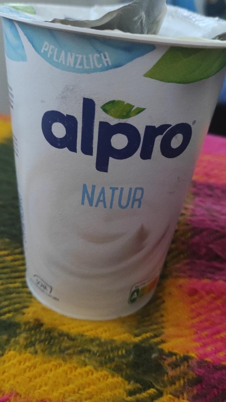 Фото - йогурт натуральный Alpro