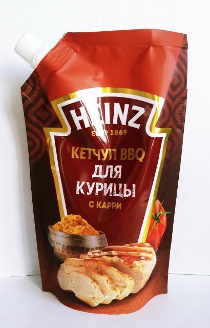 Фото - Кетчуп для курицы с карри 'Heinz' BBQ