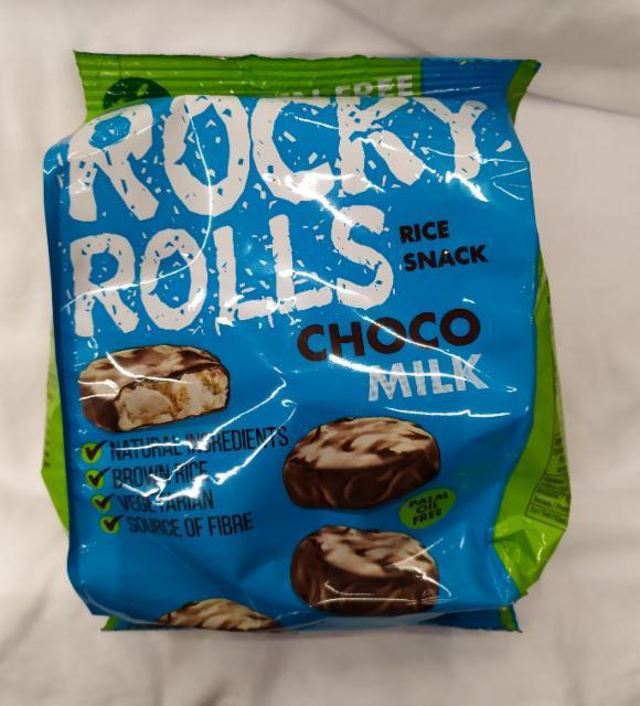 Фото - Рисовые роллы в молочном шоколаде Rocky Rolls Choco Milk