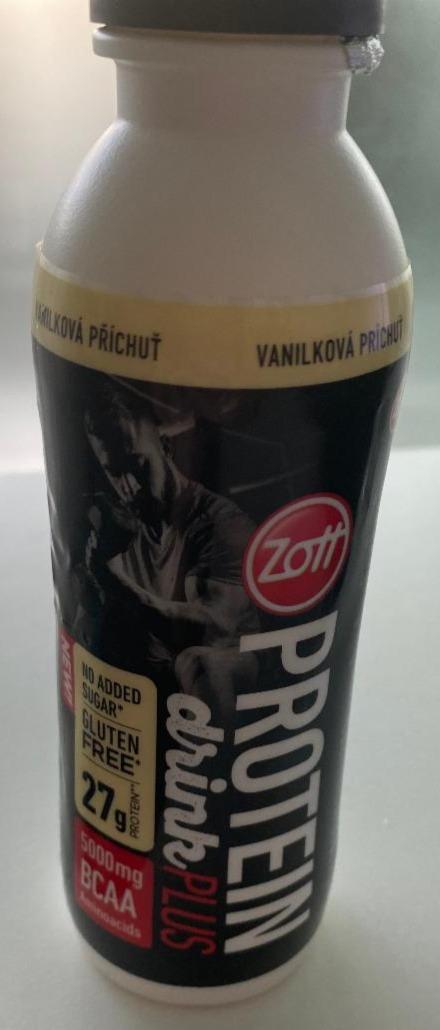 Фото - протеиновый напиток без добавленного сахара ванильный с аминокислотами Zott