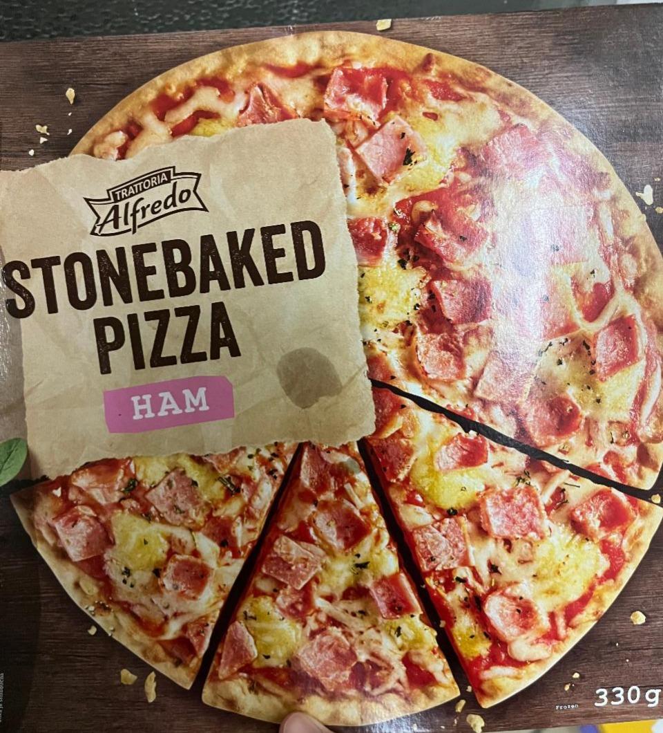 Фото - Пицца замороженная Stonebaked Pizza HAM Trattoria Alfredo