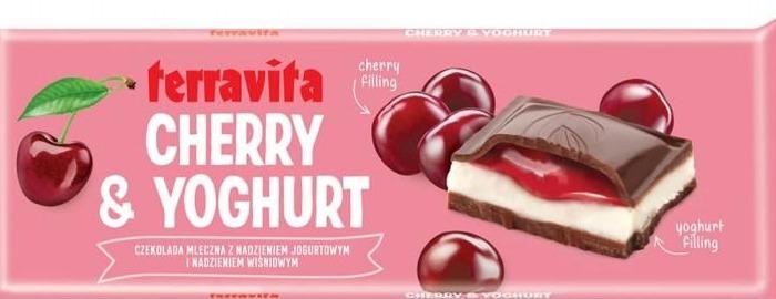 Фото - Шоколад Cherry & Yoghurt Terravita