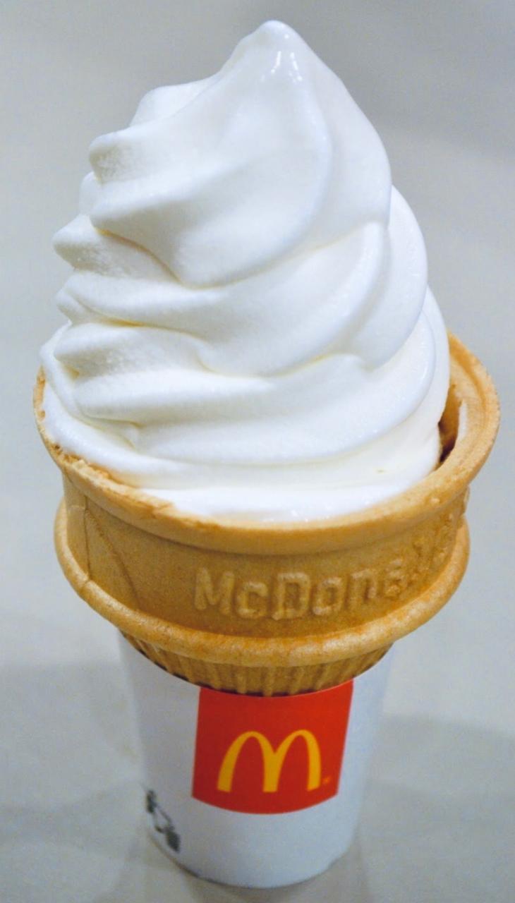 Фото - Мороженое рожок McDonalds (Макдональдс)
