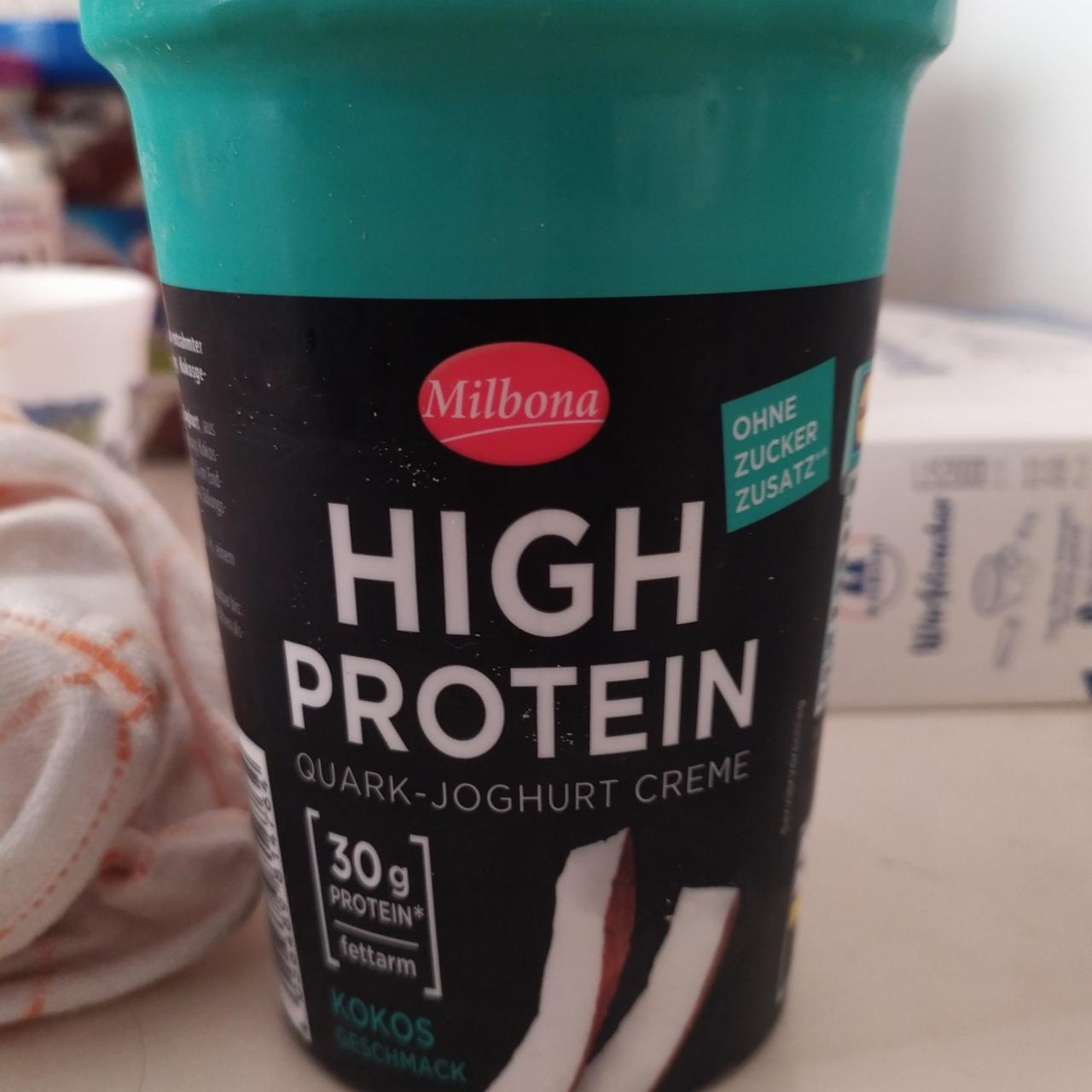 Фото - High protein joghurt kokos Milbona