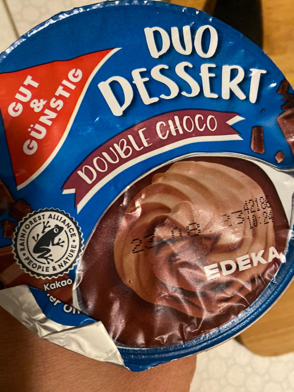 Фото - Duo Dessert Double Choco Gut&Günstig