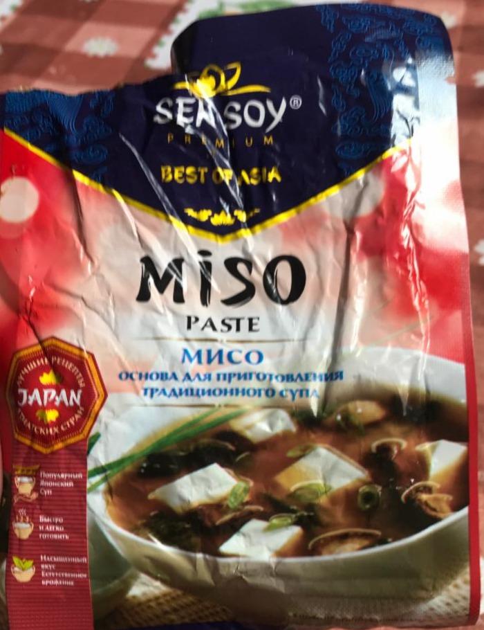 Фото - Мисо паста основа для приготовления супа Sen Soy