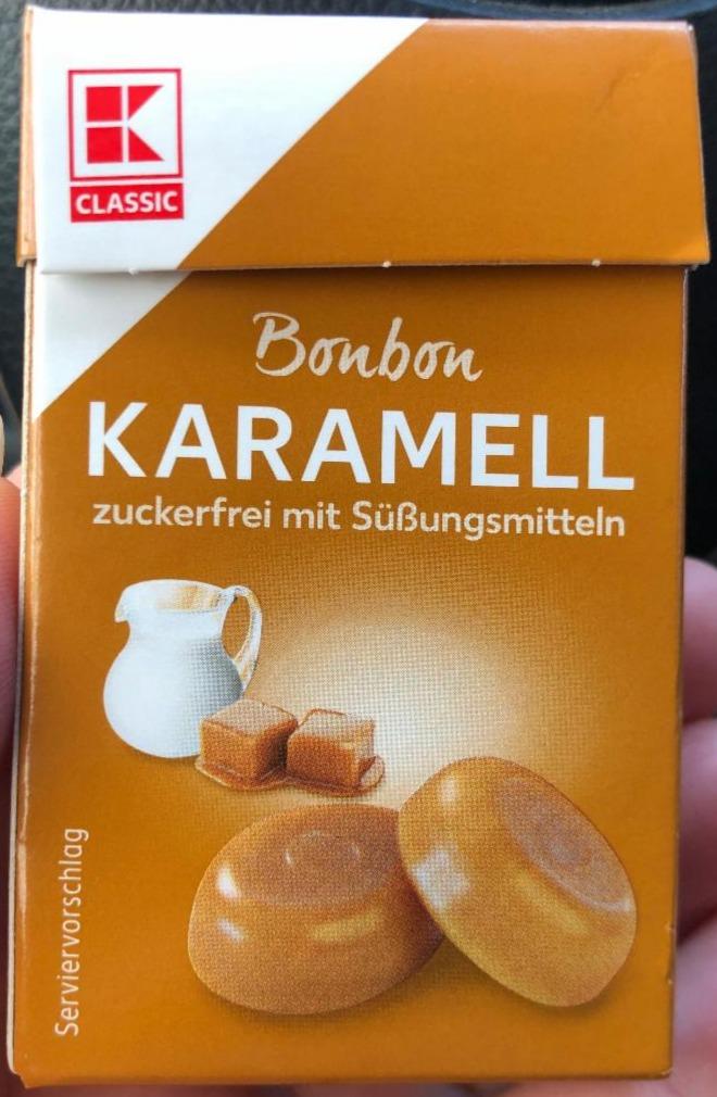 Фото - Bon bon Karamell сосательные конфеты с карамель без сахара K-Classic