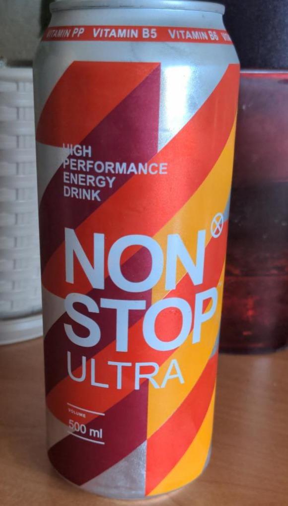 Фото - Напиток безалкогольный энергетический сильногазированный Non Stop Ultra
