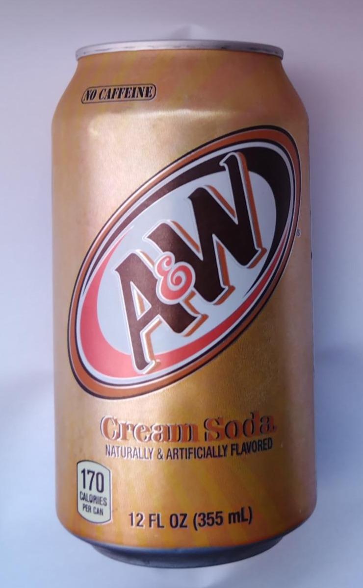 Фото - напиток газированный крем сода Cream Soda A&W