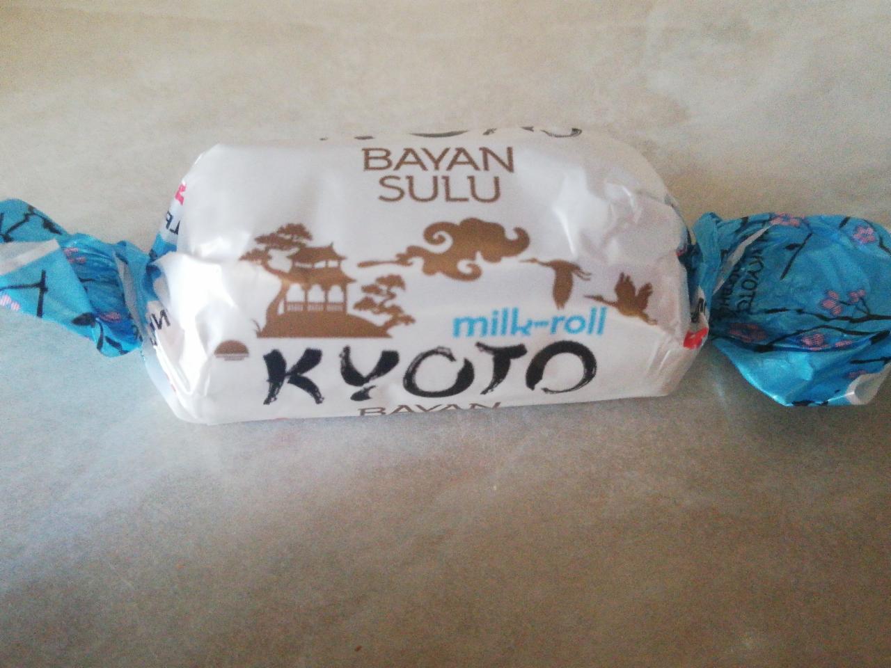 Фото - конфета Kyoto milk roll Baya Sulu