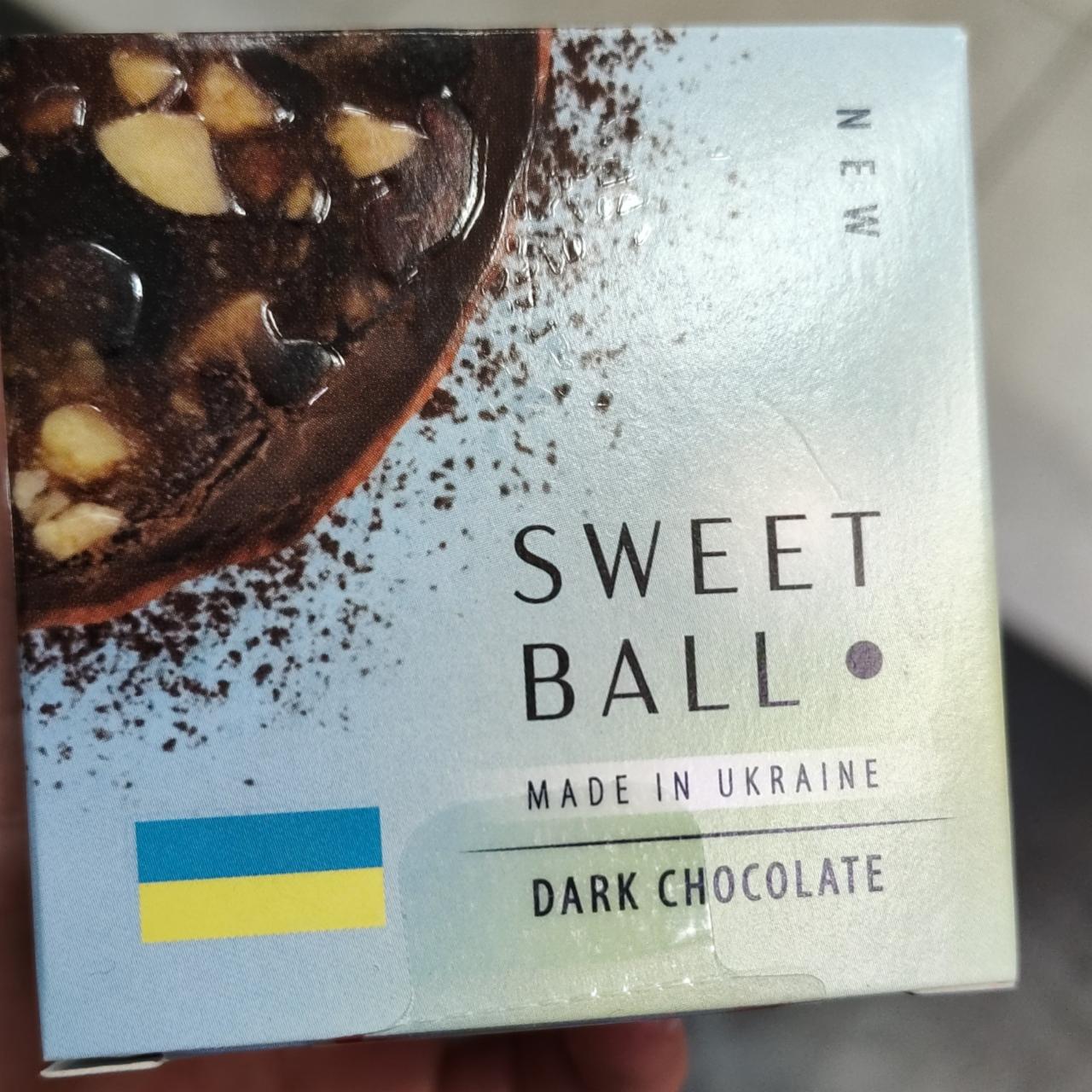 Фото - Конфеты с темным шоколадом цукерки sweet ball Choconut
