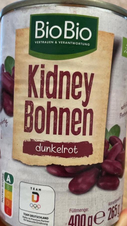 Фото - Kidney Bohnen красная фасоль BioBio